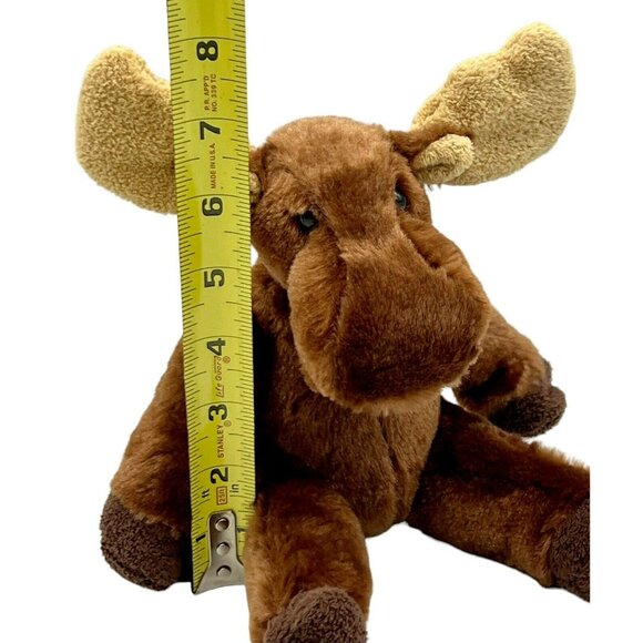Douglas Cuddle Toys Moose Plush 7 inches Stuffed Animal 2016 - Picture 6 of 8